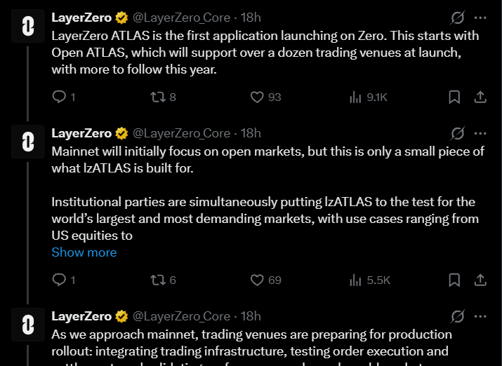 LayerZero Mainnet Launch Date