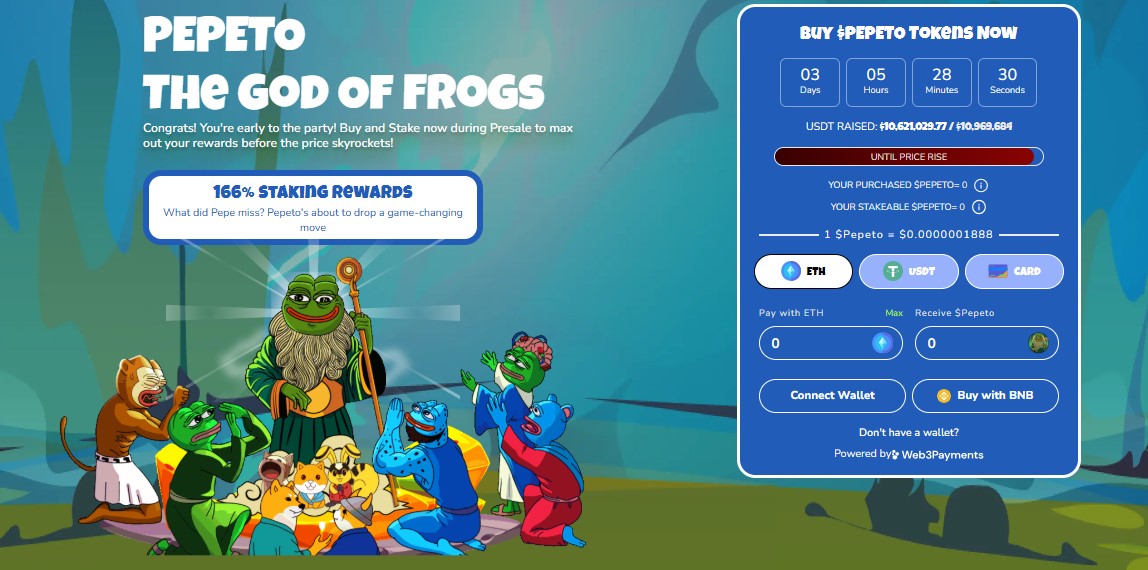 PEPETO Web Page PEPETO Web Page