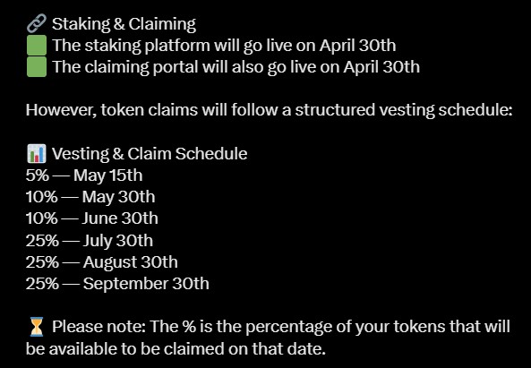 Rollblock claim schedule