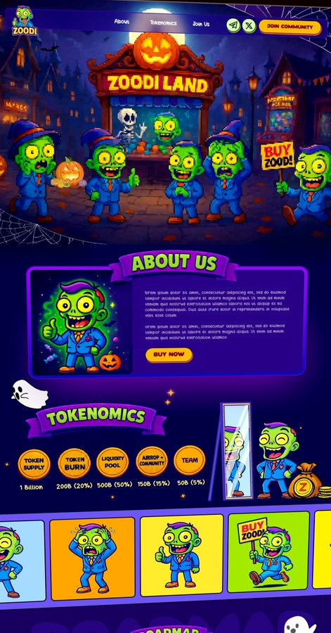 Zoodi ($ZOODI) memecoin airdrop