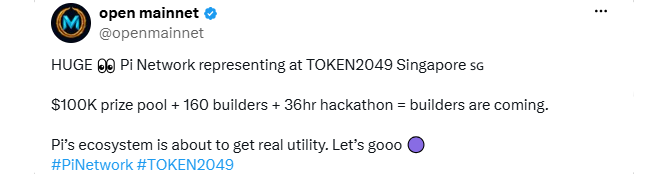 Pi Network TOKEN2049 Presence
