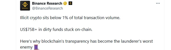 Binance Illicit Crypto Research Binance Illicit Crypto Research