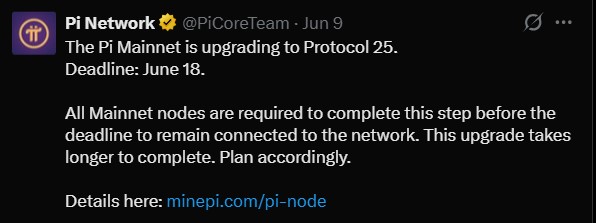 Pi Coin mainnet upgrade Pi Coin mainnet upgrade