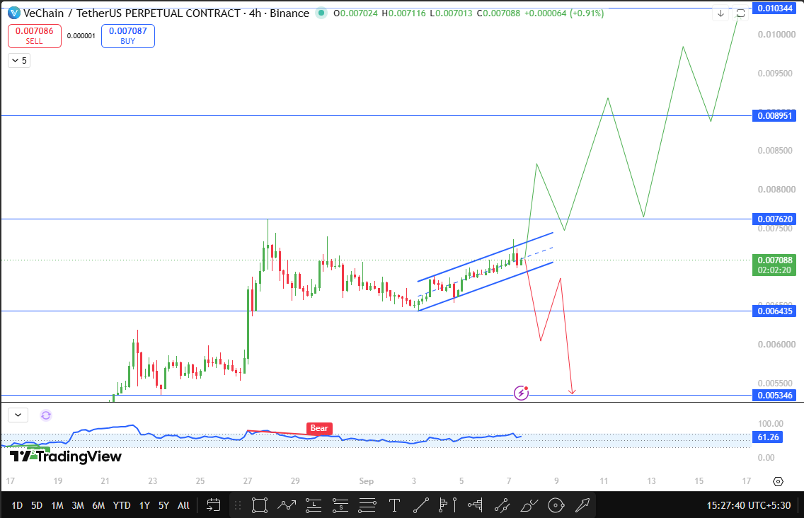 VeChain technical outlook