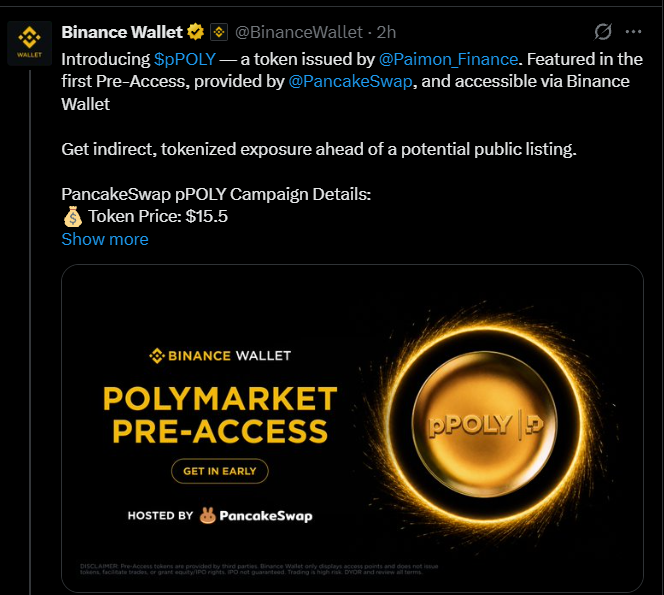 PancakeSwap Launches Its Pre-Access Portal