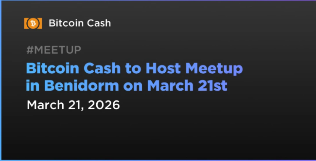 Benidorm 21st Bitcoin Cash