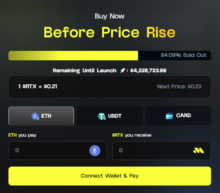Official Remittix presale dashboard Official Remittix presale dashboard