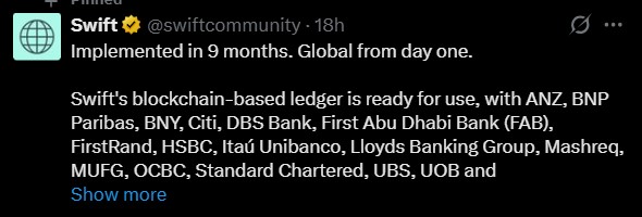 XRP Swift partnership rumors XRP Swift partnership rumors