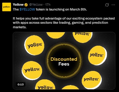 Yellow launch date