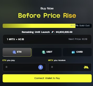 Remittix Presale Dashboard