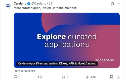 Cardano apps directory post Cardano apps directory post