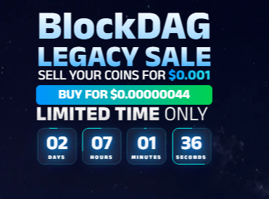 Blockdag legacy sale