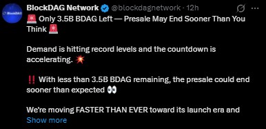 BDAG Presale price surge BDAG Presale price surge