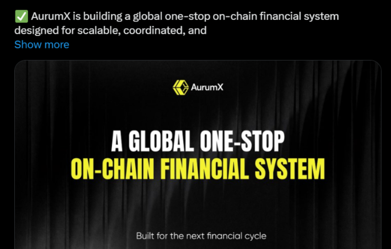 AurumX blockchain platform