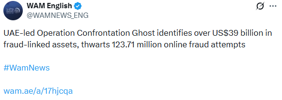 Operation Confrontation Ghost UAE crypto fraud crackdown across 30 countries Operation Confrontation Ghost UAE crypto fraud crackdown across 30 countries