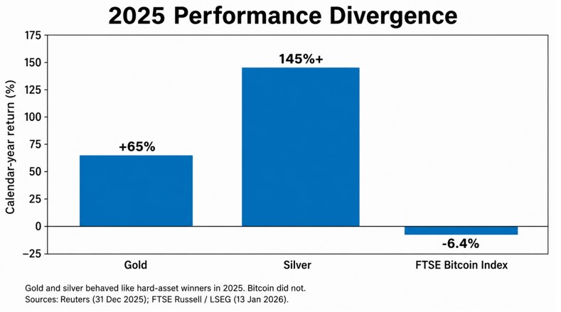 Bitcoin Performance Divergence