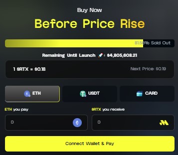 Remittix Presale Dashboard Remittix Presale Dashboard
