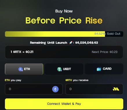 Remittix presale dashboard Remittix presale dashboard