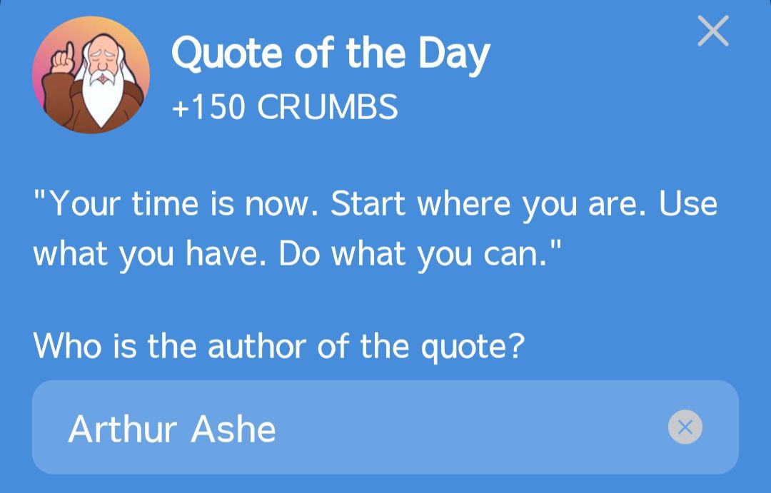 Hrum Quote of the Day