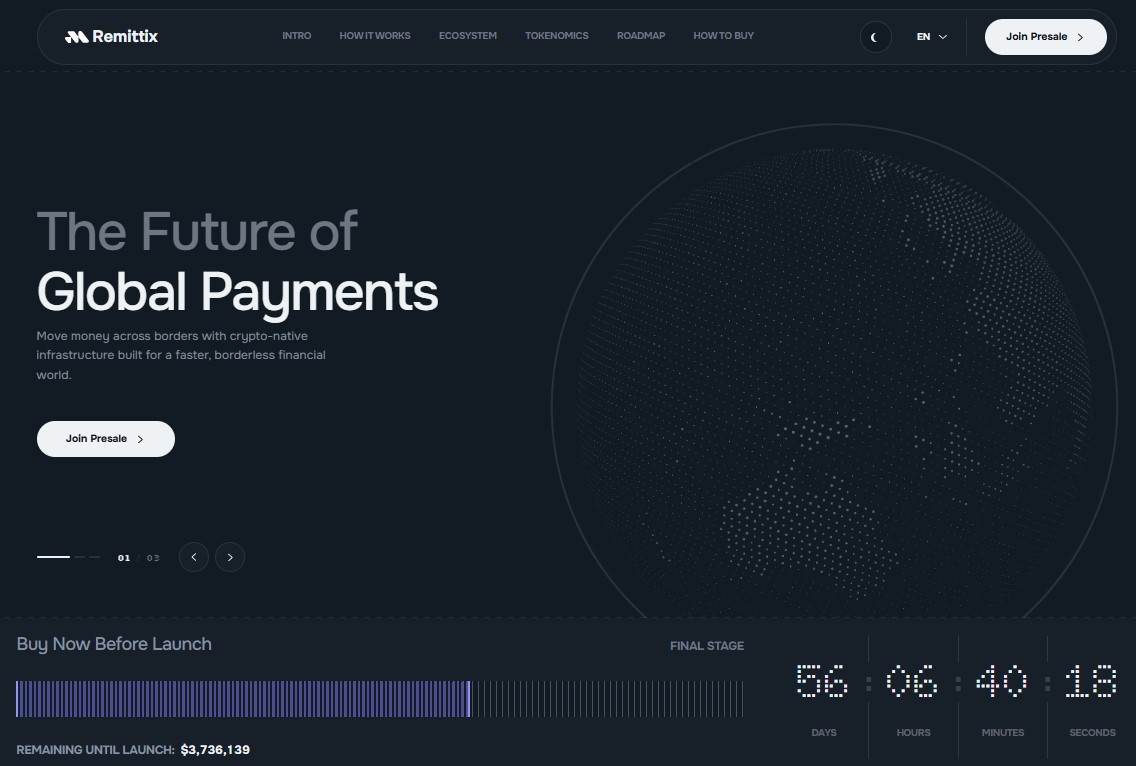 Remittix official website Remittix official website