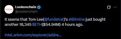 Ethereum Whale Buying