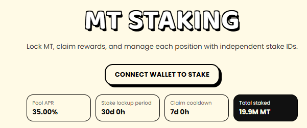 Official MemeToro staking Official MemeToro staking