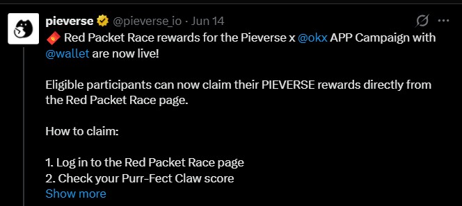 Red Packet Race Rewards Red Packet Race Rewards