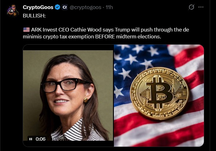  Cathie Wood, CEO of ARK Invest on Crypto Reglations Tax