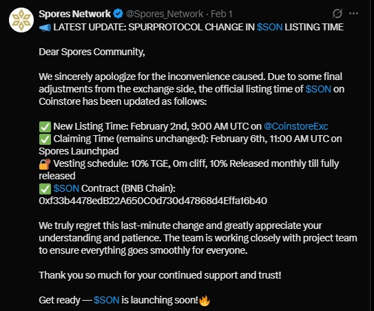 Spur Protocol Listing and Key Project Updates Spur Protocol Listing and Key Project Updates