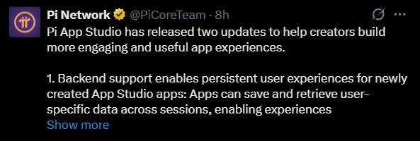 Pi App studio update Pi App studio update