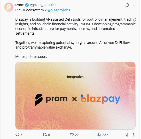 Blazpay ecosystem partnership