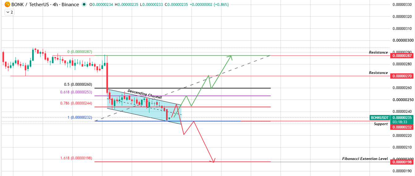 4-Chart Analysis for Bonk