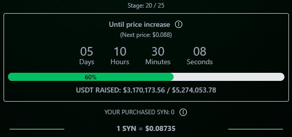 Syndra Presale Syndra Presale