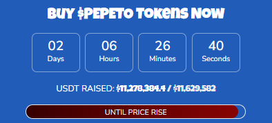 Pepeto Listing Presale Dashboard Pepeto Listing Presale Dashboard