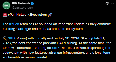 cPen Ink Mining Tweet cPen Ink Mining Tweet