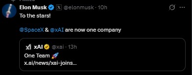 Elon Musk SpaceX Announcement