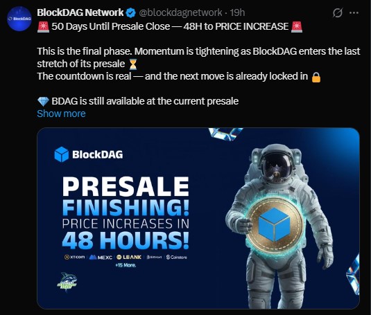 BlockDAG Presale