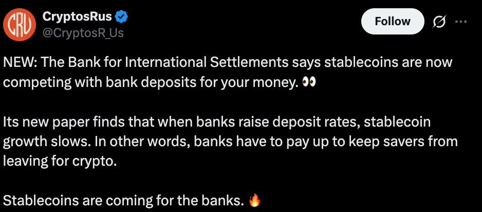 CryptoRus official tweet