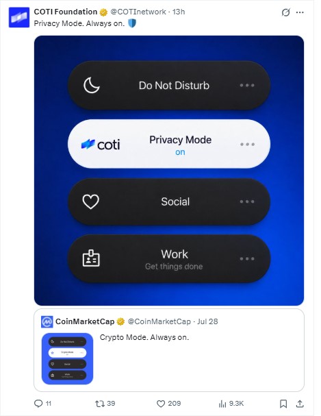  COTI Privacy Portal