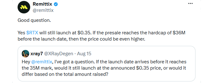 RTX Launch Price Update RTX Launch Price Update