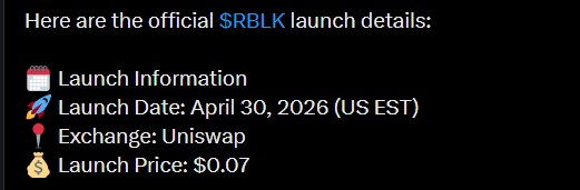 Rollblock launch and listing details