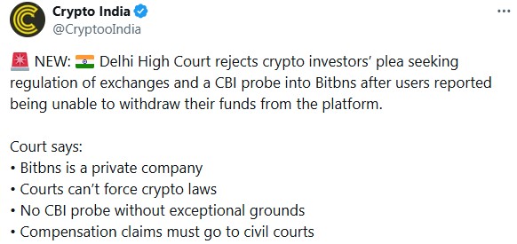 Delhi HC Ruling Over Bitbns Case Delhi HC Ruling Over Bitbns Case