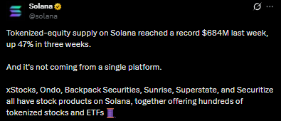 Official Solana X Post Official Solana X Post