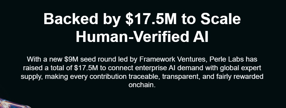 Perle Labs funding Perle Labs funding