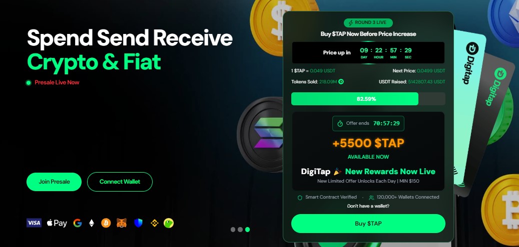 Digitap presale date