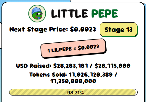 little pepe presale