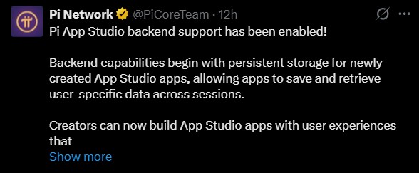 Pi App Studio Update Pi App Studio Update