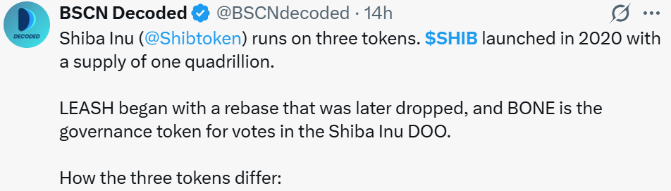 Shiba Inu News Today: The Three Tokens Behind SHIB