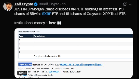 New 13F filings with the SEC New 13F filings with the SEC