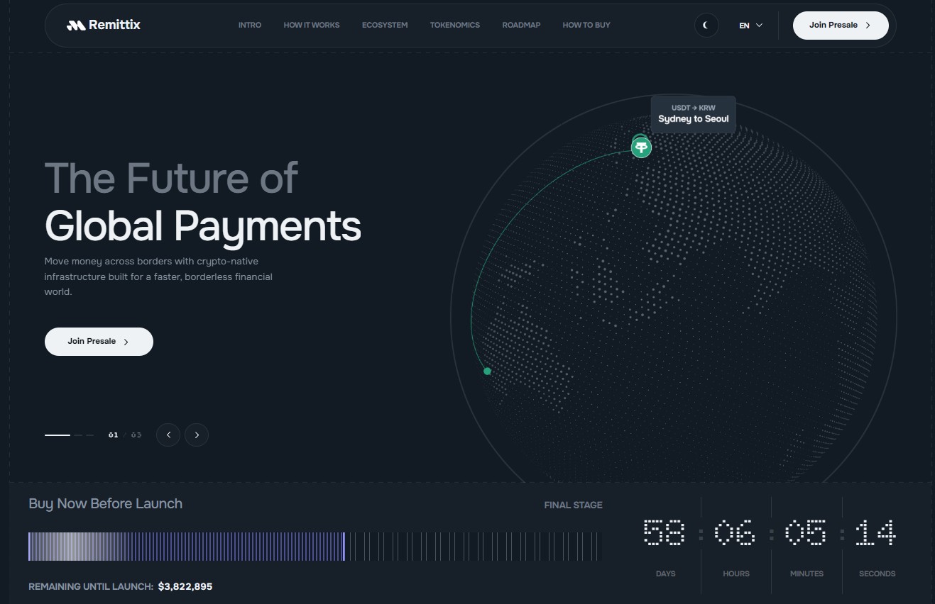 Remittix official website